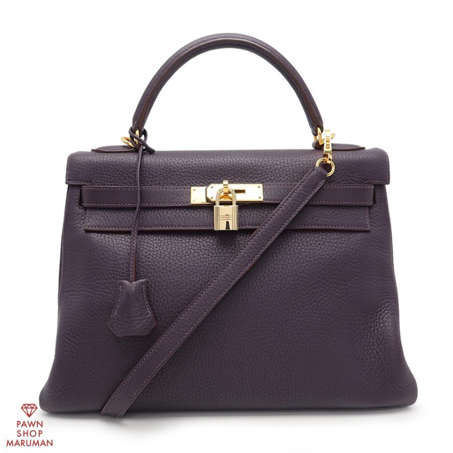 Kelly エルメス ケリーバッグ32 内縫い [I]刻印 トリヨンクレマンス