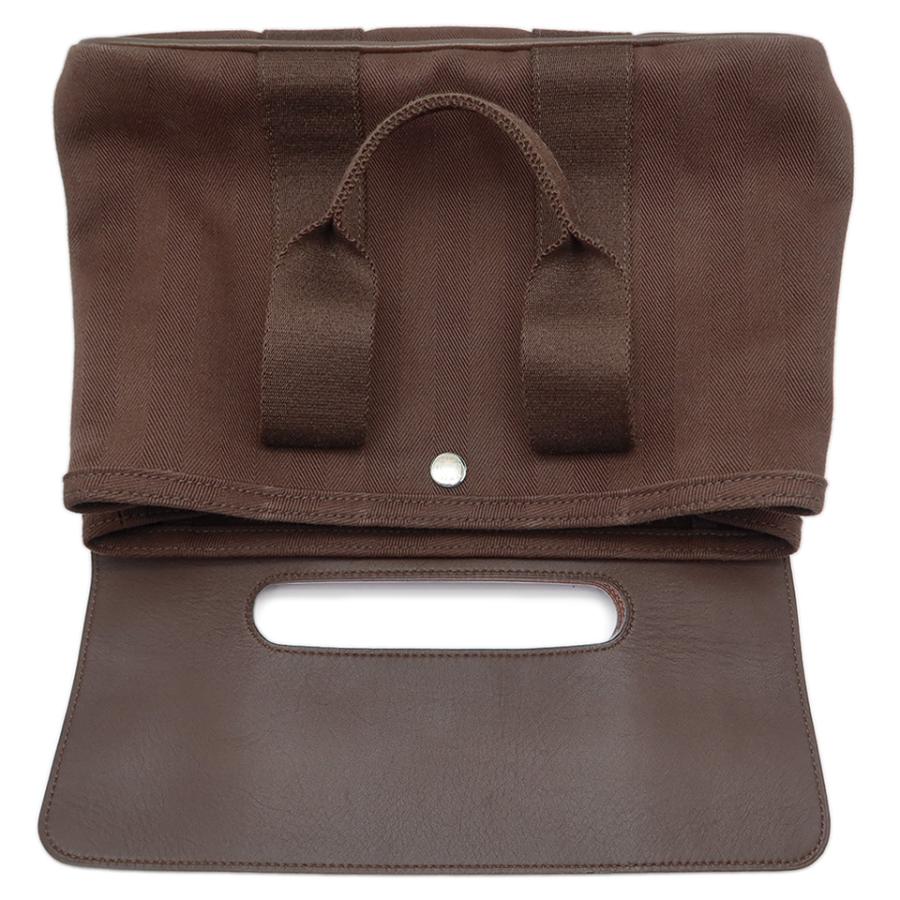 HERMES（エルメス） ヴァルパライソPM トワルシェブロン×レザー
