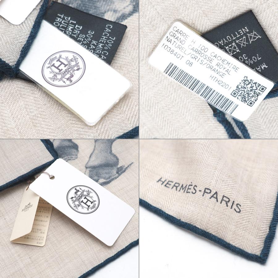 HERMES エルメス カレ100 スカーフ グラン キャロス ロワイヤル HERMES エルメス カレ100 スカーフ グラン キャロス ロワイヤル