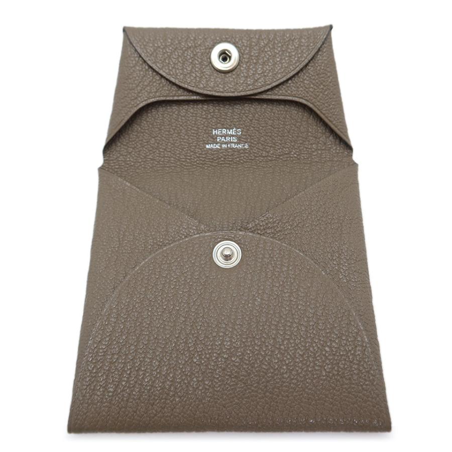 HERMES（エルメス） バスティアコインケース X刻印 シェーブル