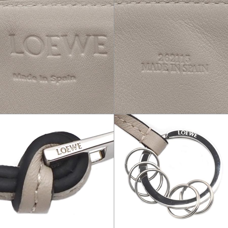 LOEWE（ロエベ） アナグラム フラグメントケース レザー イエロー系