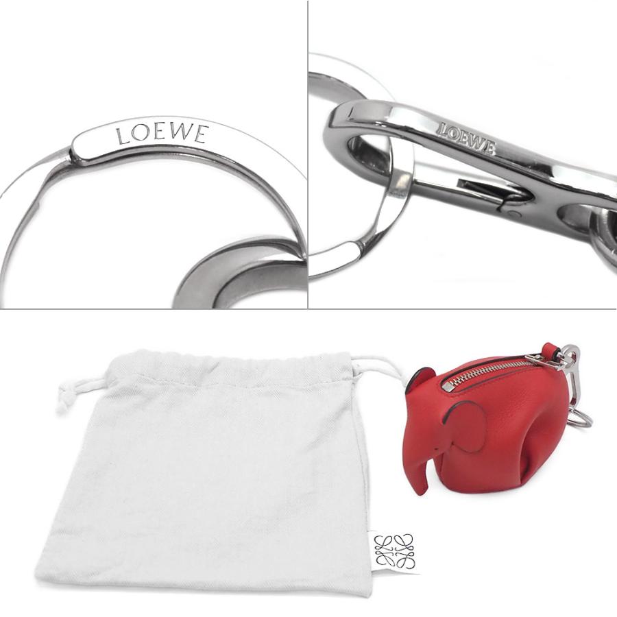 LOEWE（ロエベ） エレファントコインケース バッグチャーム レザー