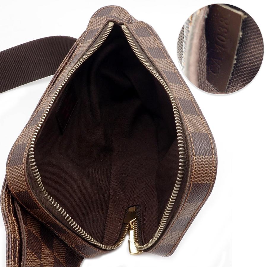 【極美品】ルイヴィトン ダミエエベヌ ジェロニモス 2代目 N51994 極美品】ルイヴィトン ダミエエベヌ ジェロニモス 2代目 N51994