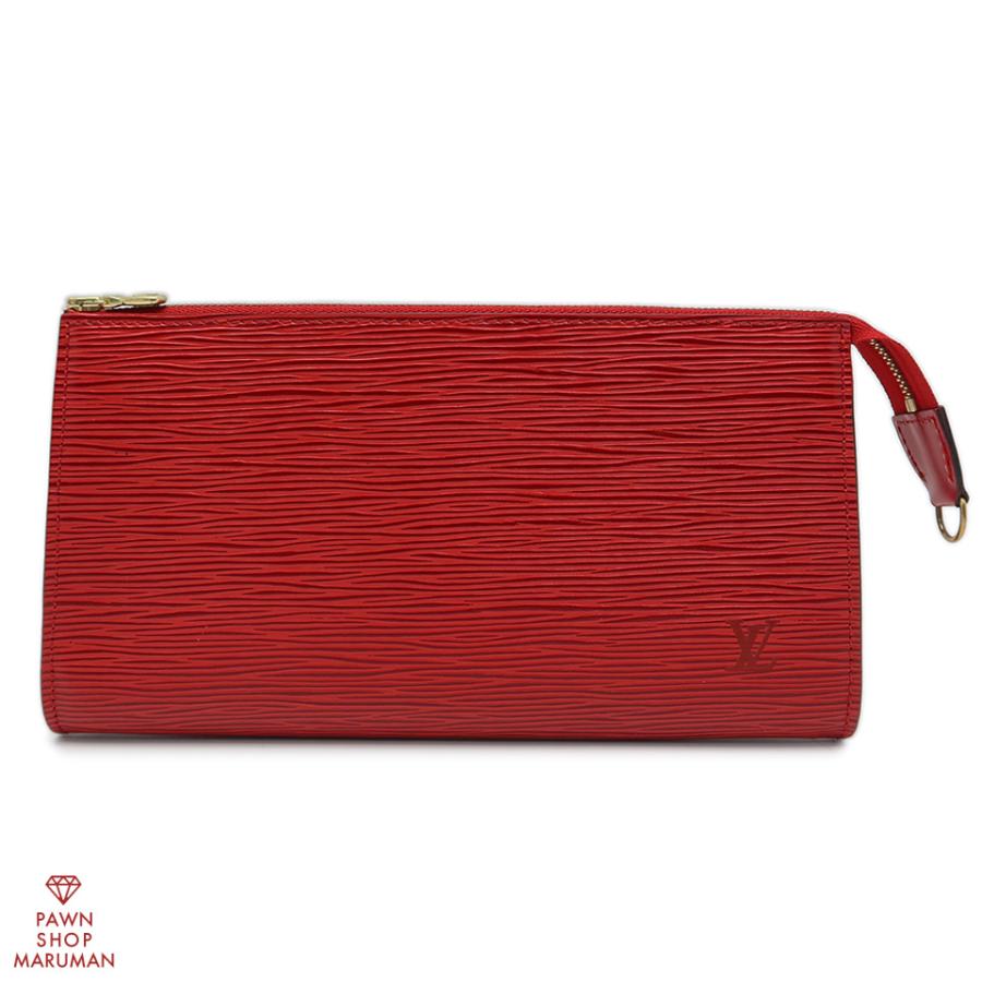 美品✨ LOUIS VUITTONヴィトン　エピポシェット　アクセソワール　赤 LOUIS VUITTON（ルイ・ヴィトン） ルイ ヴィトン エピ ポシェット