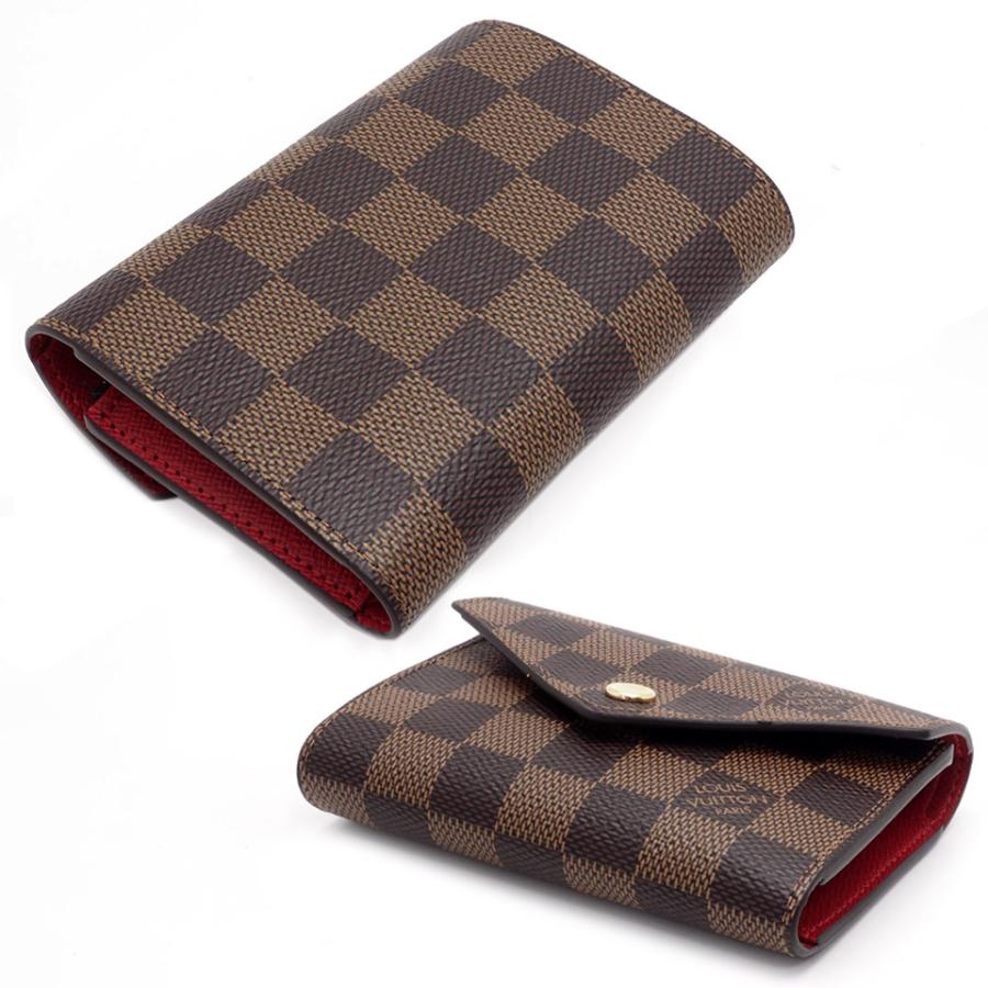 月末セール】ルイヴィトン ダミエ ポルトフォイユ ヴィクトリーヌ