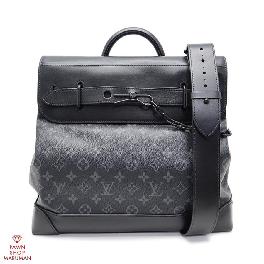 極上美品✨ ルイヴィトン M44731 スティーマーPM エクリプス ICチップ LOUIS VUITTON（ルイ・ヴィトン） ルイ ヴィトンモノグラムエクリプス