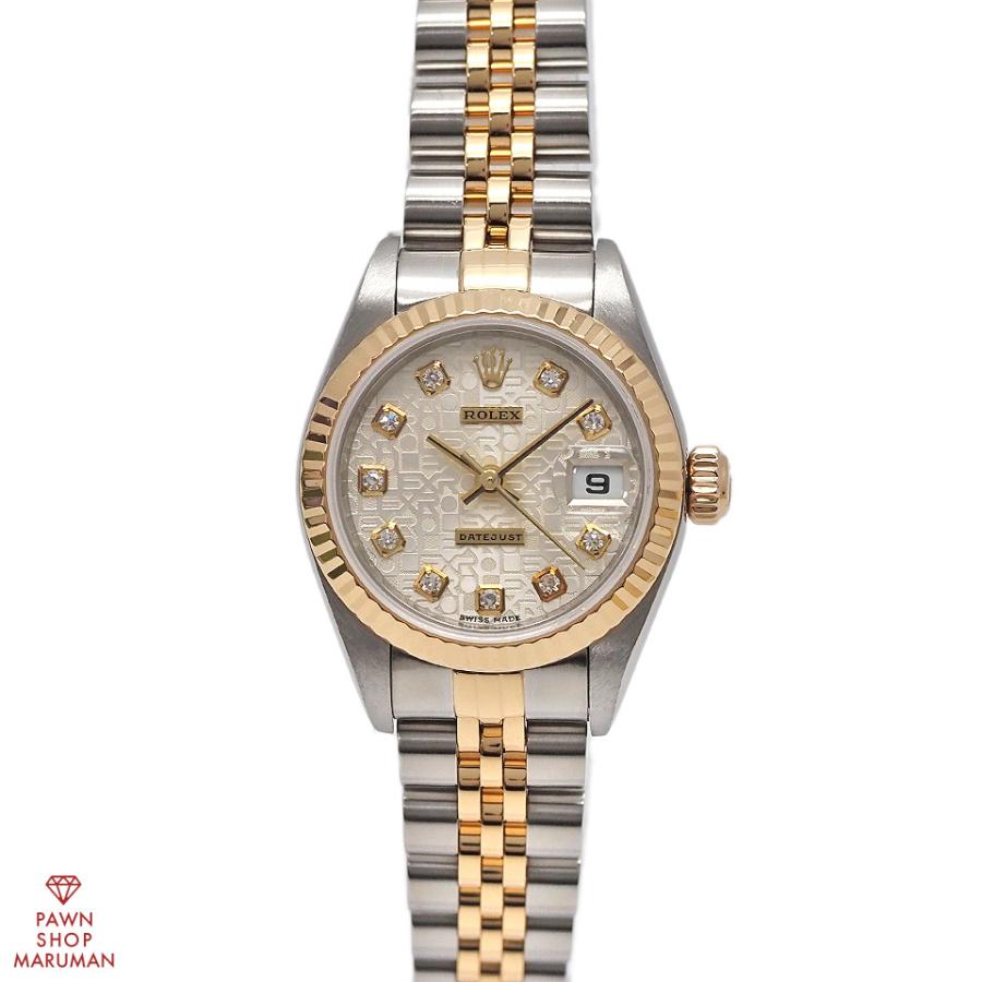 レディ デイトジャスト ROLEX ロレックス 10Pダイヤ レディース 79173G 