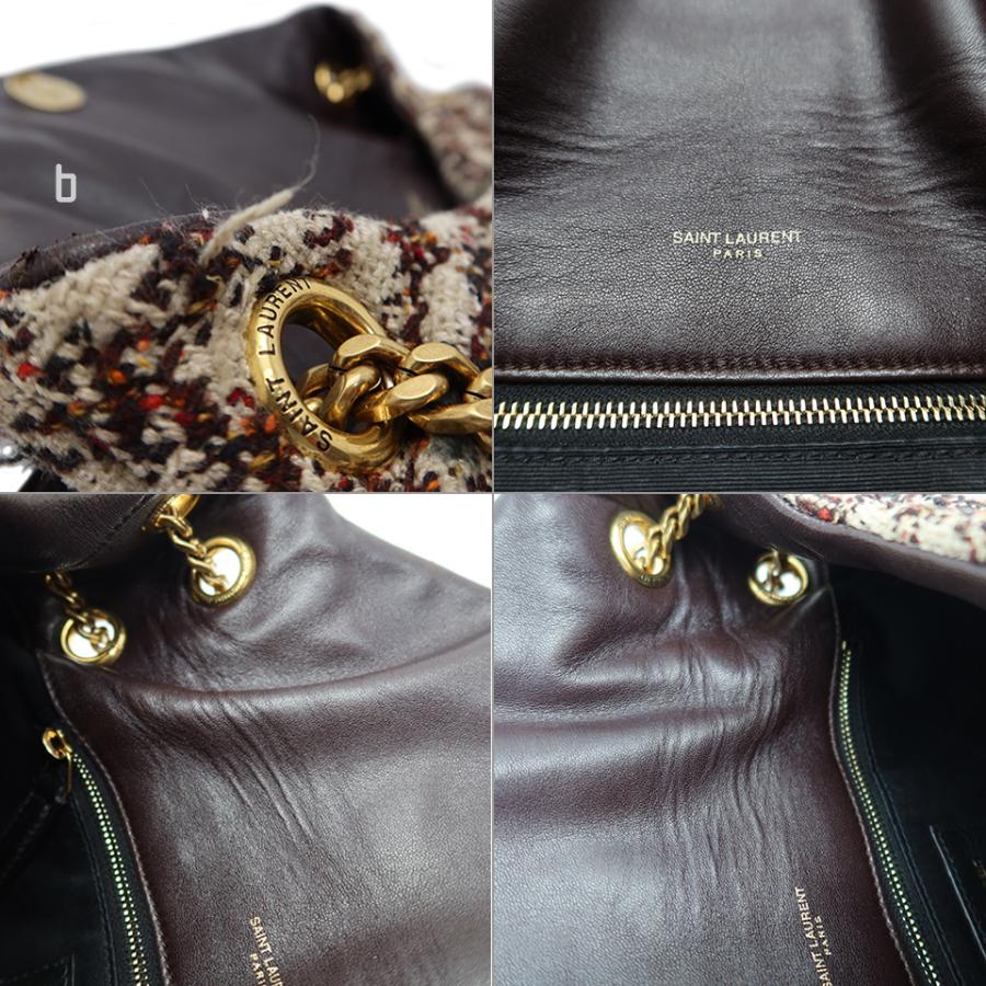 SAINT LAURENT サンローラン パリ ルルパファー スモールショルダー  