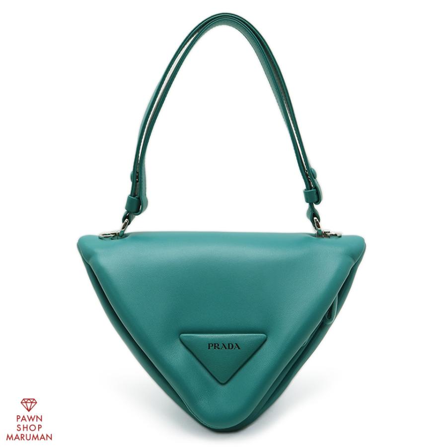 PRADA（プラダ） トライアングルハンドバッグ 1BA315 パデッドナッパ