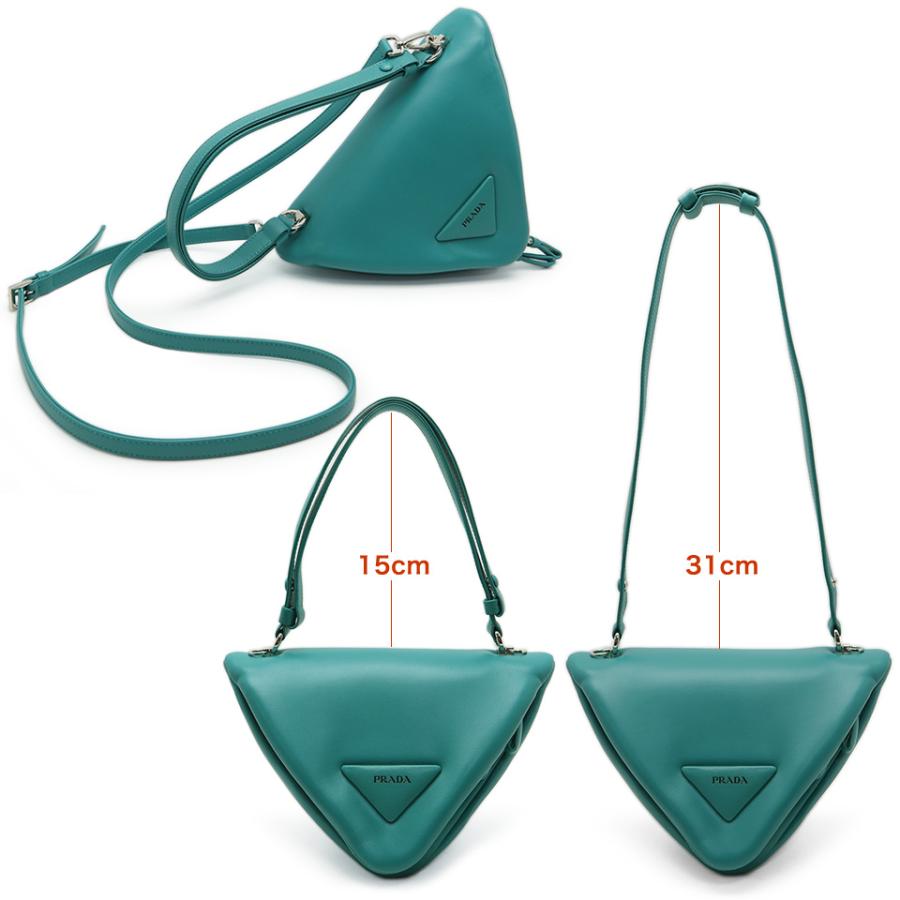 PRADA プラダ トライアングルハンドバッグ 1BA315 パデッド