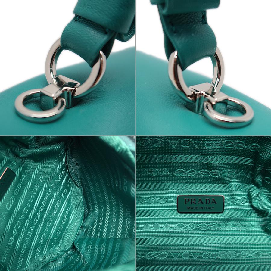 PRADA（プラダ） トライアングルハンドバッグ 1BA315 パデッドナッパ