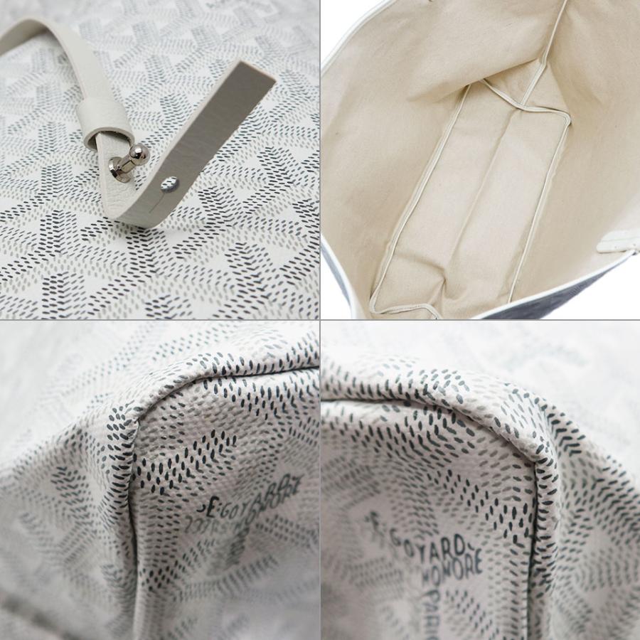 GOYARD（ゴヤール） サンルイGM MAE020244 PVC×レザー ホワイト