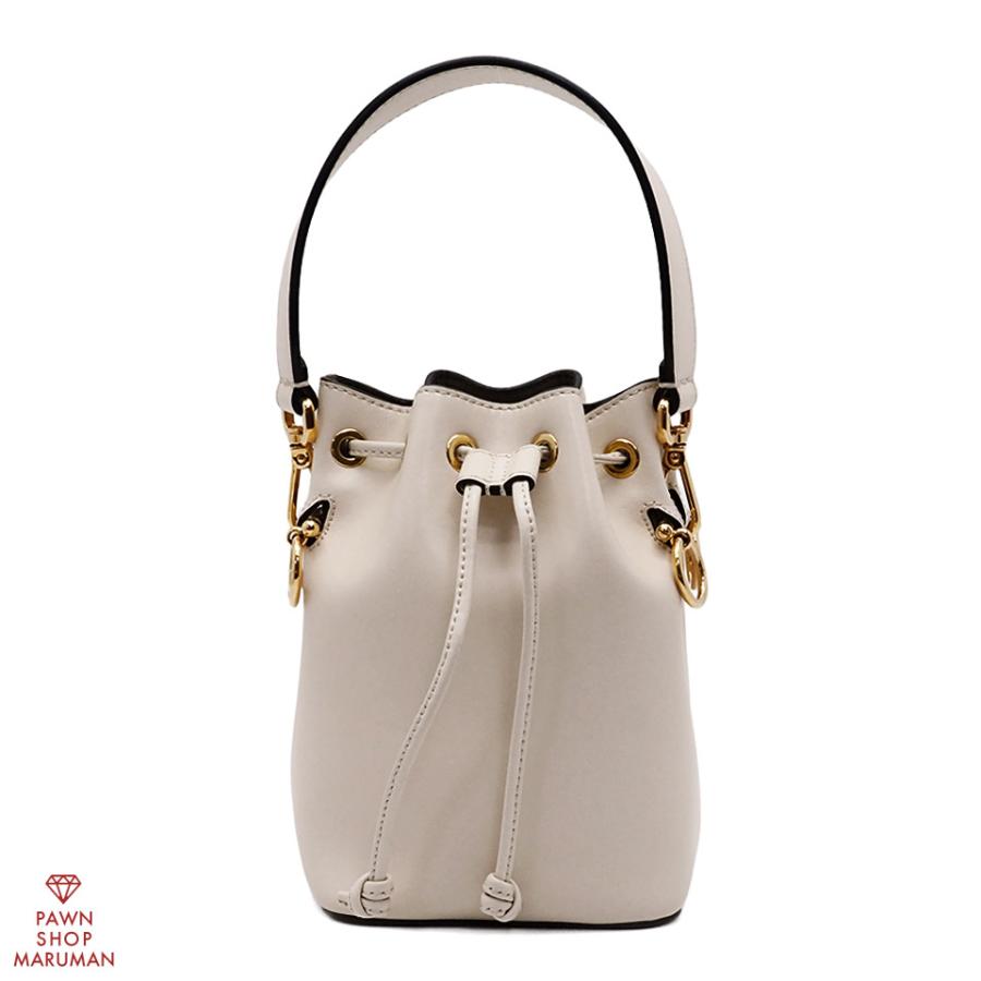 フェンディ / FENDI　モン トレゾール ミニバッグ / ショルダーバッグ　8BS010　レザー　ベージュ(グレージュ系) 【中古】 商品番号 S-159750 MON TRESOR FENDI フェンディ モン トレゾール ミニ バッグ 8BS010
