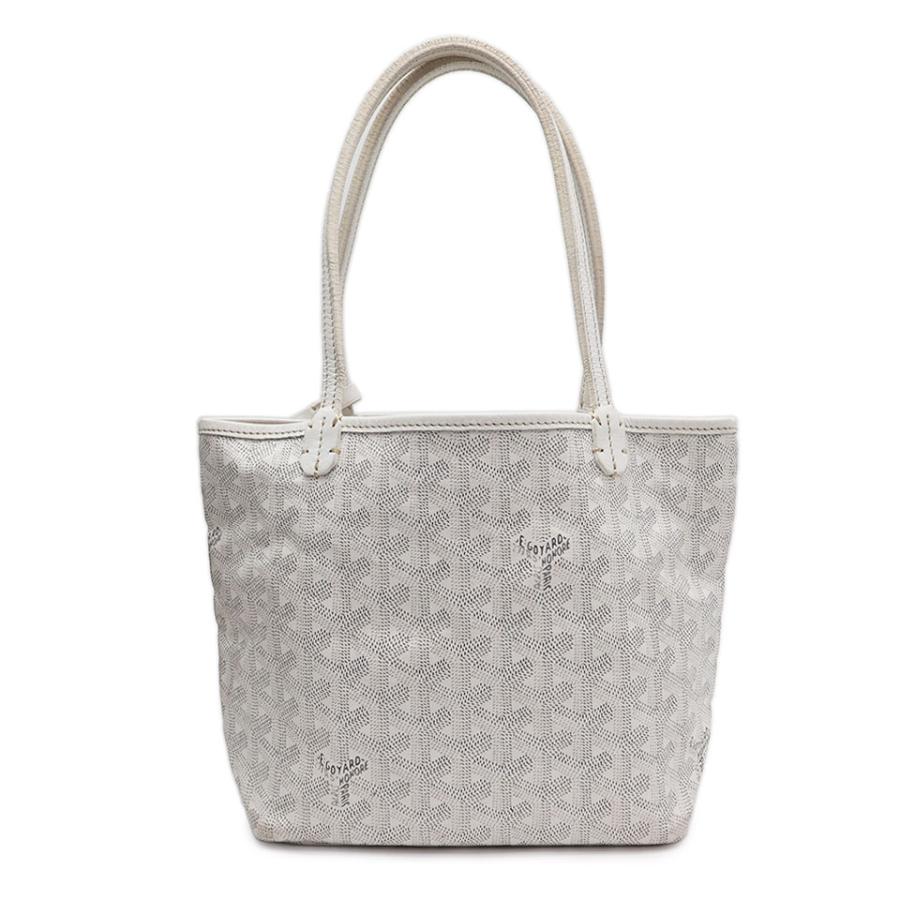 GOYARD（ゴヤール） サンルイ ジュニア SUT020073 PVC×レザー ホワイト