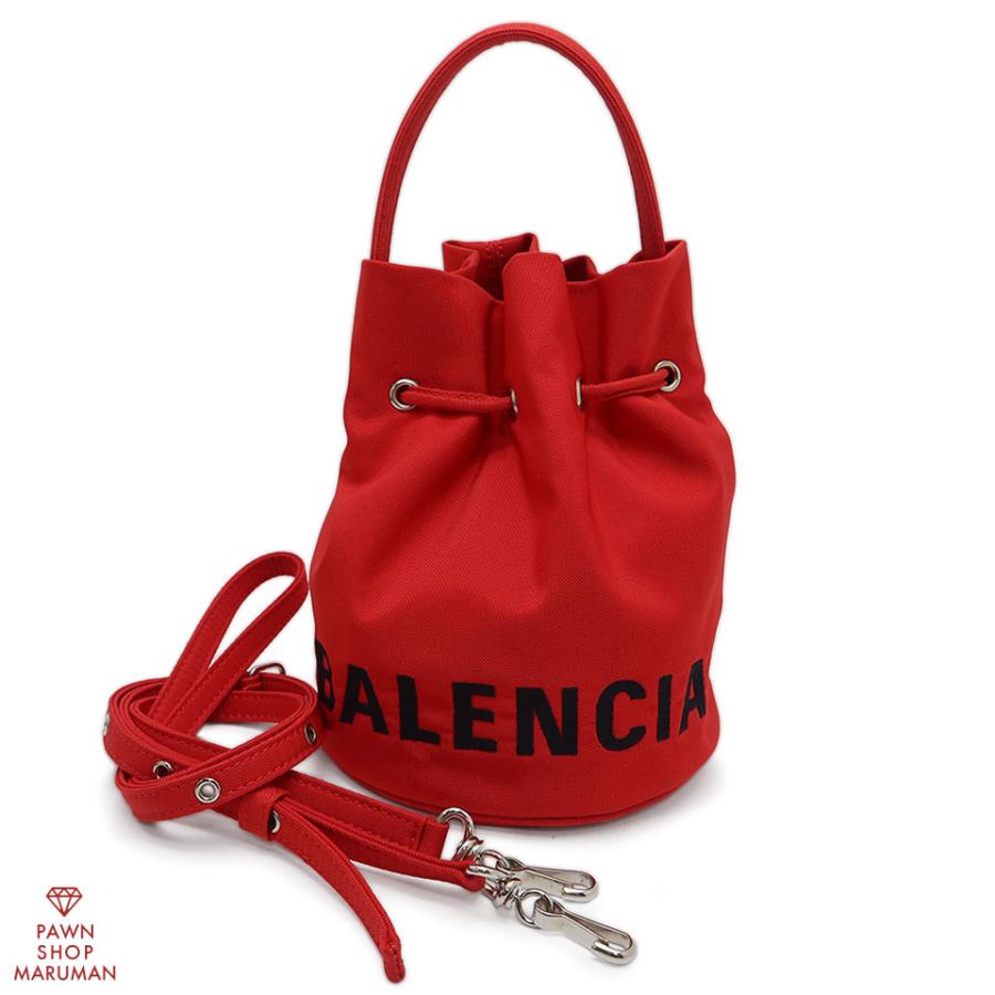 BALENCIAGA（バレンシアガ） WHEEL ドローストリングバケットバッグXS