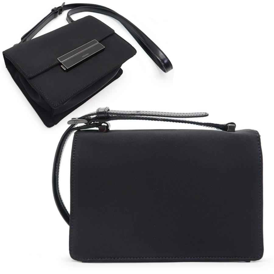 ⭐︎最終お値下げ⭐︎【未使用品】PRADA レザー ショルダーバッグ PRADA（プラダ） フラップショルダーバッグ B7412 ナイロン×レザー