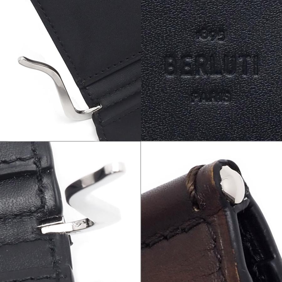 Berluti（ベルルッティ） フィギュア スクリットレザー マネークリップ