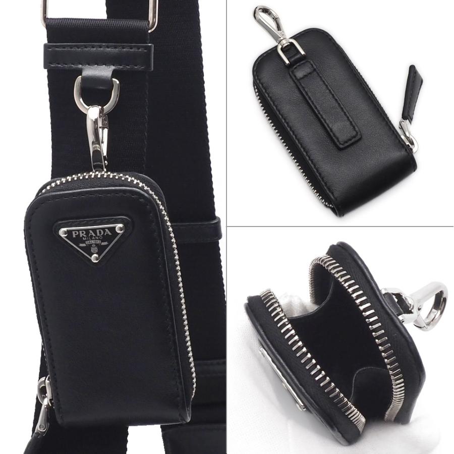 PRADA（プラダ） トライアングルロゴ ショルダーバッグ ポーチ付