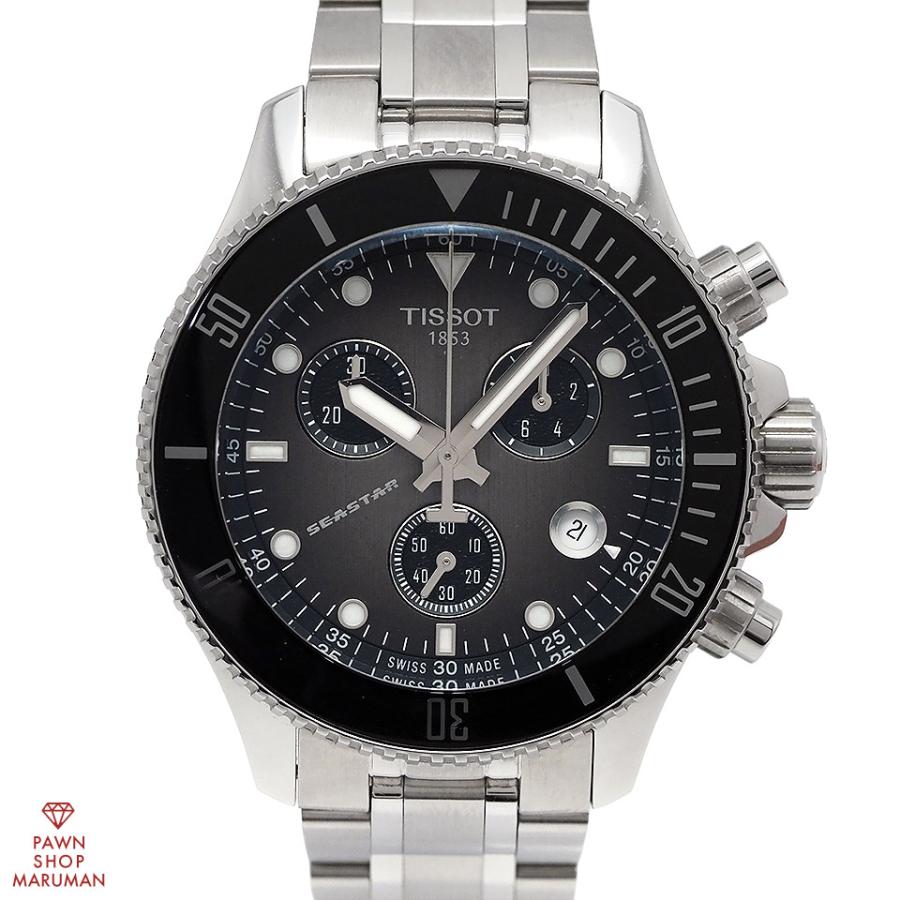 シースター（TISSOT） TISSOT ティソ シースター 1000 38mm T120