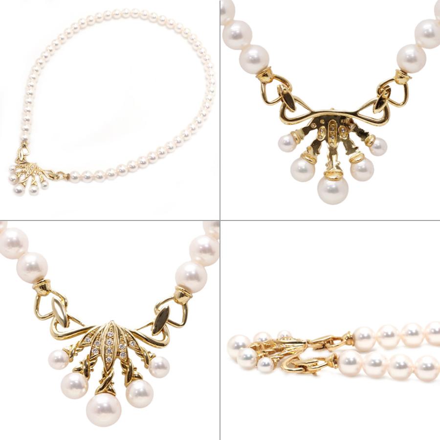 MIKIMOTO（ミキモト） パールネックレス イヤリングセット 留め具