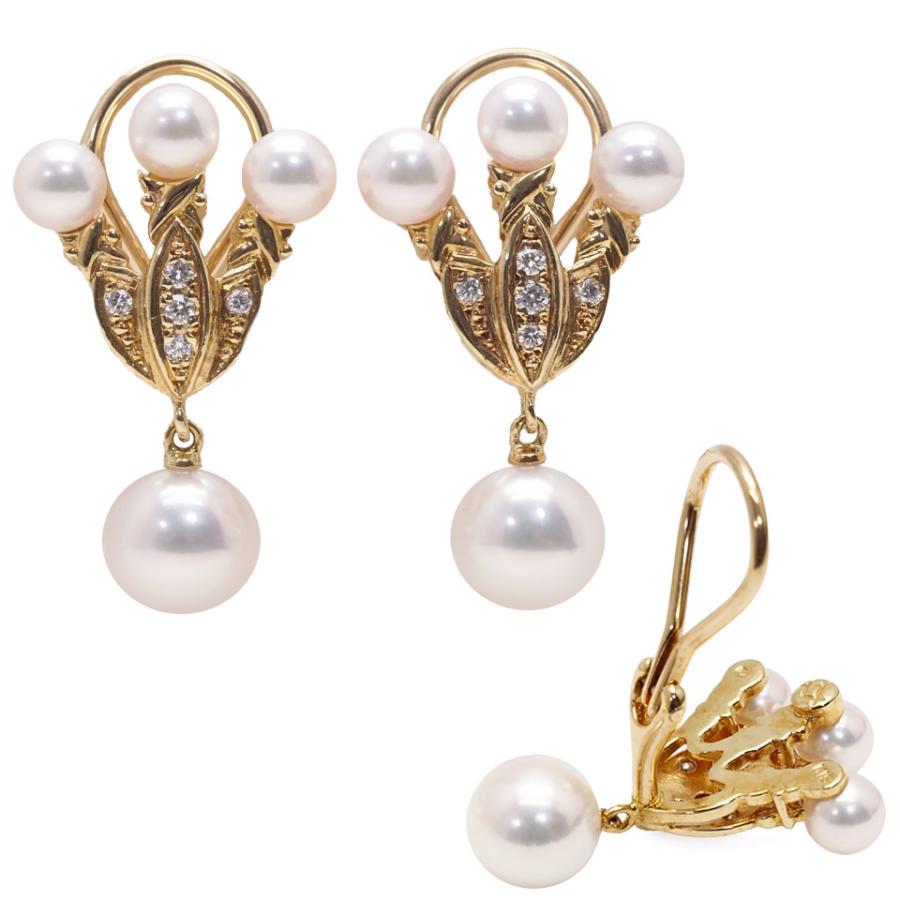 MIKIMOTO（ミキモト） パールネックレス イヤリングセット 留め具