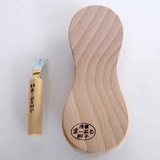 浅草まーぶる Wヘッド毛玉とりブラシ ブラシクリーナー付