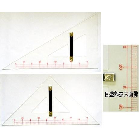 井上製作所 教師用三角定規・2枚組　ＴＳ−６００　　正・長２枚セット_1