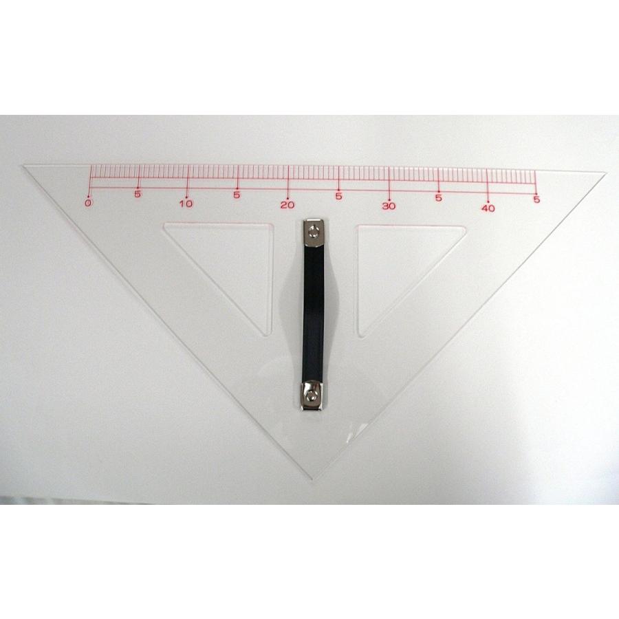 井上製作所 教師用三角定規・2枚組　ＴＳ−６００　　正・長２枚セット_2