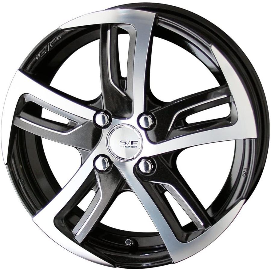 激安ブランド 共豊 シュタイナー Sf C 1545 45 4h100 エメラルドブラック ポリッシュ エッジミーリング 2本 セット 魅力的な Www Intime Univ Org