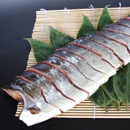 値段が安い 母の日プレゼント カード付塩引き鮭 切り身 半身 姿造り 2点セット村上の塩引鮭はご贈答にも最適 売り Pesqueirotreslagoas Com Br