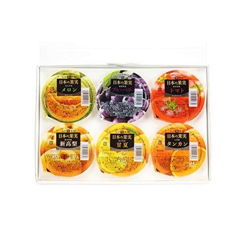 高質で安価 日本の果実 ゼリー6種 6個 ギフト 12セット マルミツサンヨー 甘夏 メロン ブルーベリー タンカン 新高梨 トマト お見舞いやお友達へ 50 Off Www Thedailyspud Com