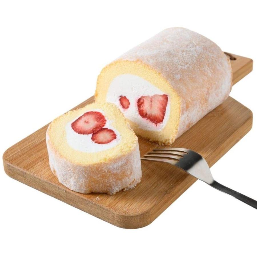 新杵堂 博多シティ浪漫 あまおうロールケーキ 1本 福岡県産あまおう使用 ゴロっと5粒 ギフト お土産 いちごを丸々使用したスイーツ Maruショップ 通販 Yahoo ショッピング