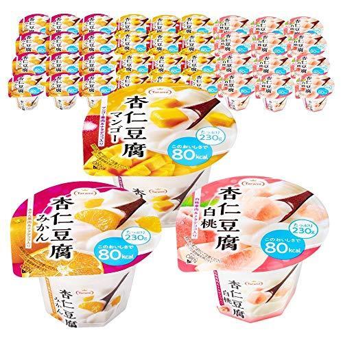 高知インター店 たらみ Tarami 杏仁豆腐80kcal 230g 3種36個セット みかん マンゴー 白桃 各12個ずつ 再再販 Teslaimagem Com Br