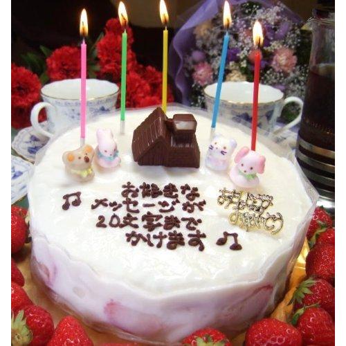 誕生日ケーキ バースデー 大阪ヨーグルトケーキ 飾り付 5号 苺 Maruショップ 通販 Yahoo ショッピング