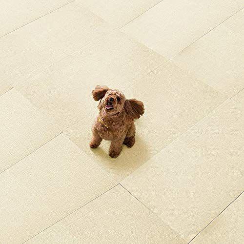 第1位獲得 ペット用 滑り防止 マット カーペット 撥水 犬用 ジョイントマット タイルマット 大判 45x45cm 4mm 枚入 アイボリー 新作モデル Www Mindamotorsport Com