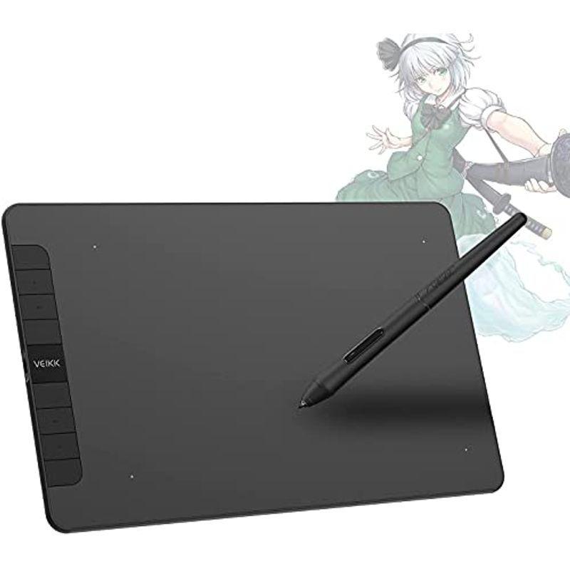6190円 73 Off ペンタブ Veikk ペンタブレット 10 6インチ エクスプレスキー8個 Android 接続 板タブ 8192レベル イラスト Wind