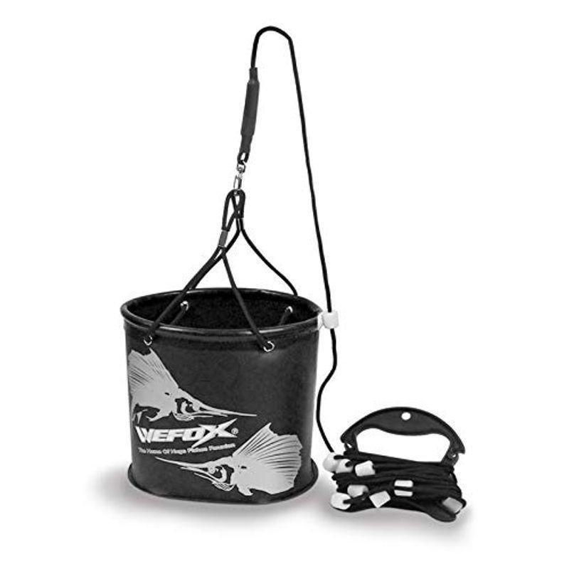 バッカン 活かし水くみバケツ 折りたたみバケツ ロープ メッシュカバー