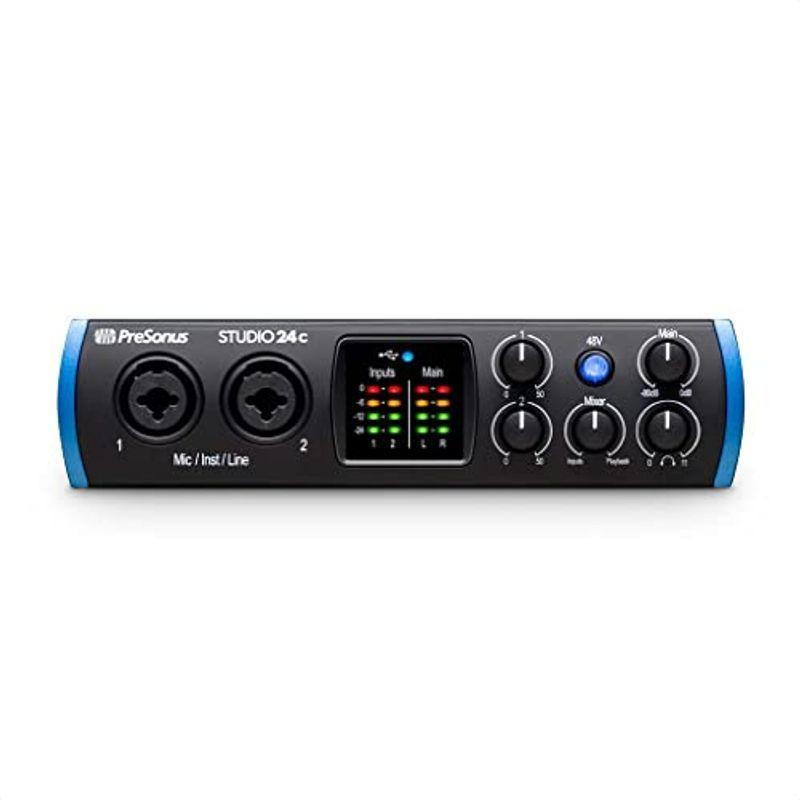 PreS0nus Studi0 24c オーディオ/MIDIインターフェース 24Bit 192kHz 2入出力USB-C互換 Studi0