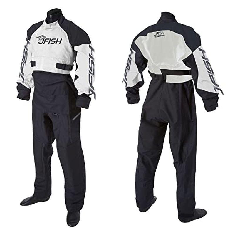 ドライスーツ ソックスタイプ ジェットスキー スモールジッパー付き Maruショップのドライスーツ J Fish Evolutionドライスーツ ブラック ホワイト J Fish M ジェットスキー ウ Maruショップ 注目のブランド返品ok