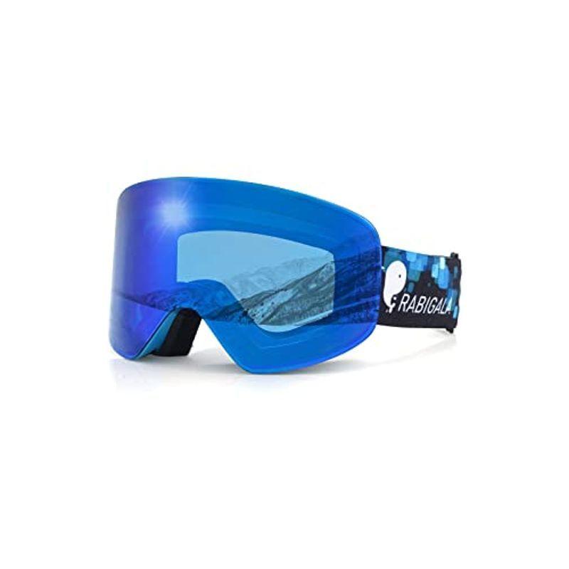 大好き スキー スキーゴーグル Rabigala 曇り止め スノーボード デュアルレンズ フレームレス デザイン 100 Uvカット 耐衝撃 通気 防風 防 Www Threeriversofs Com