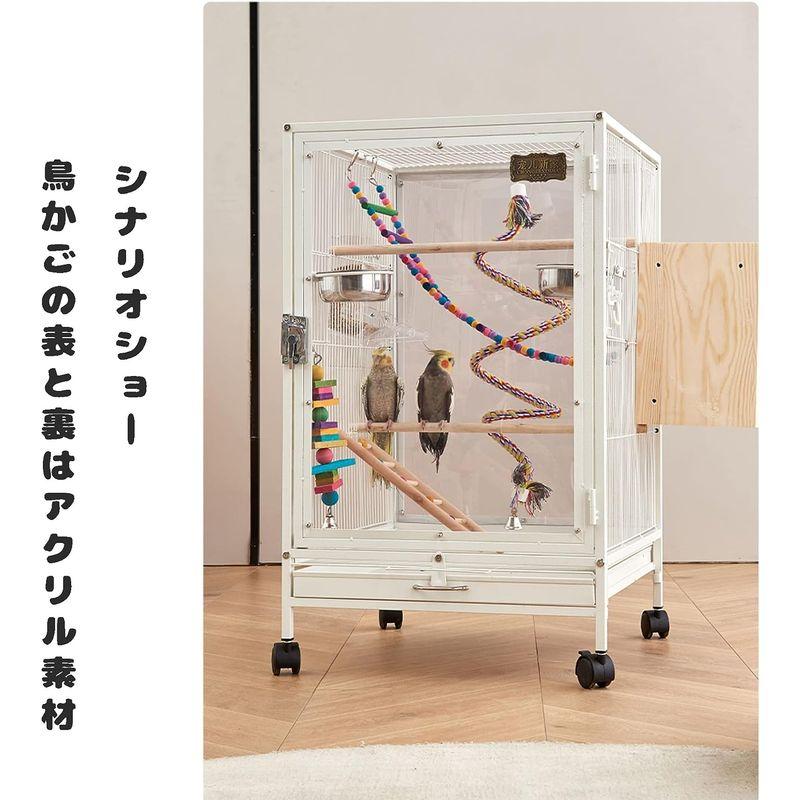 FX-SHYQYYMZ クリアアクリル鳥かご 複数飼い大型インコ ケージ FX-SHYQYYMZ クリアアクリル鳥かご 複数飼い大型インコ ケージ