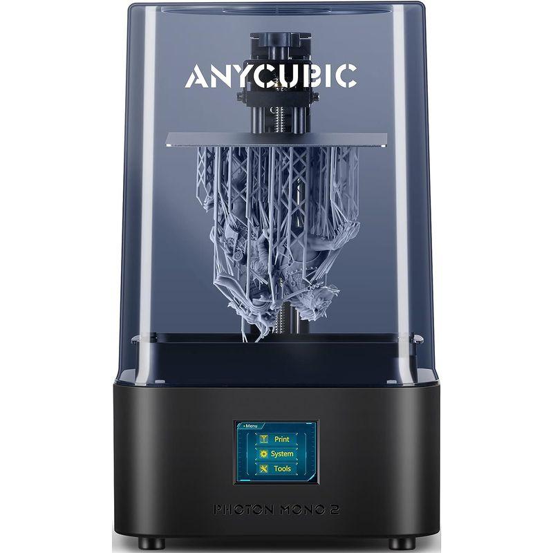 ANYCUBIC 3Dプリンター 光造形 Photon Mono 2 LCD 3Dプリンター 日本語マニュアル付き 高精度印刷 更新光源Li