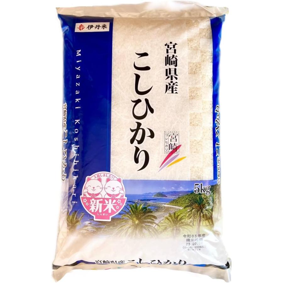 宮崎コシ 5kg 】大粒米 新米 令和7年産 宮崎県産 コシヒカリ