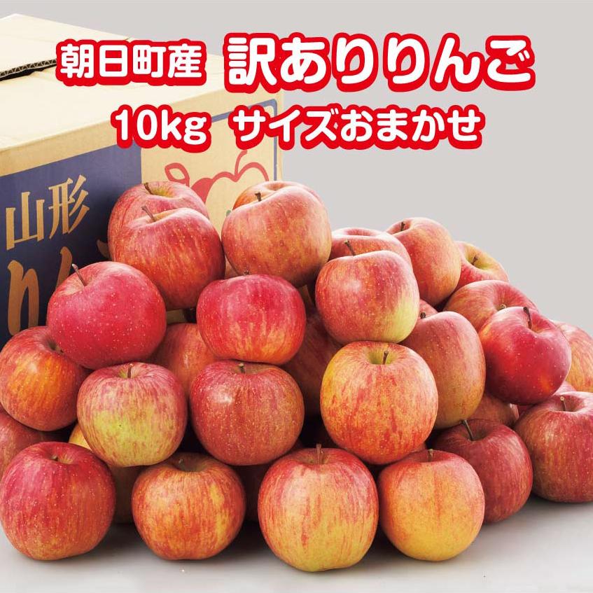専用10キロ、りんご10キロ まだ間に合う 山形県産 ご家庭用 りんご はるか 10kg (訳あり/26玉〜46