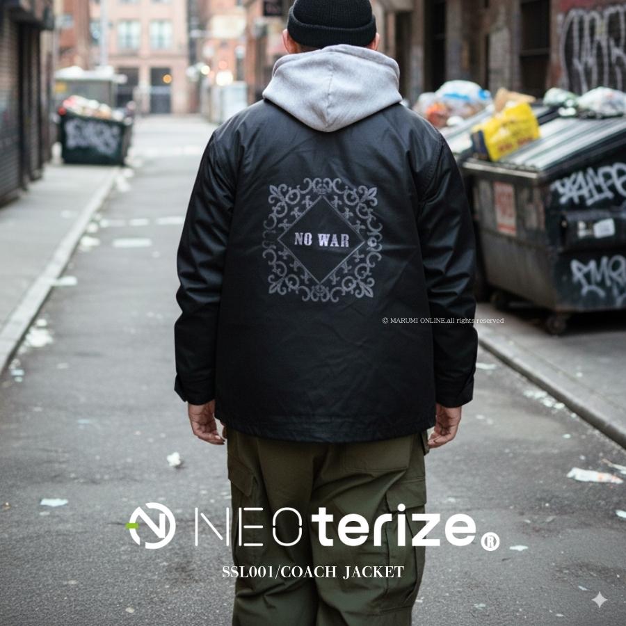 ネオテライズ NEOterize コーチジャケット 上着 ナイロン ジャケット