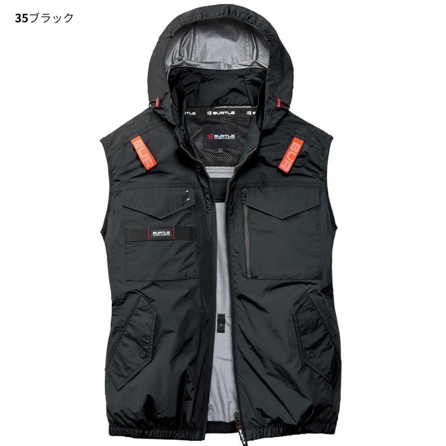 4．空調服　バートルエアークラフトBURTLE AIRCRAFTファン 22V エアークラフト AIRCRAFT バートル 2026年モデル AC1154 サイドバック