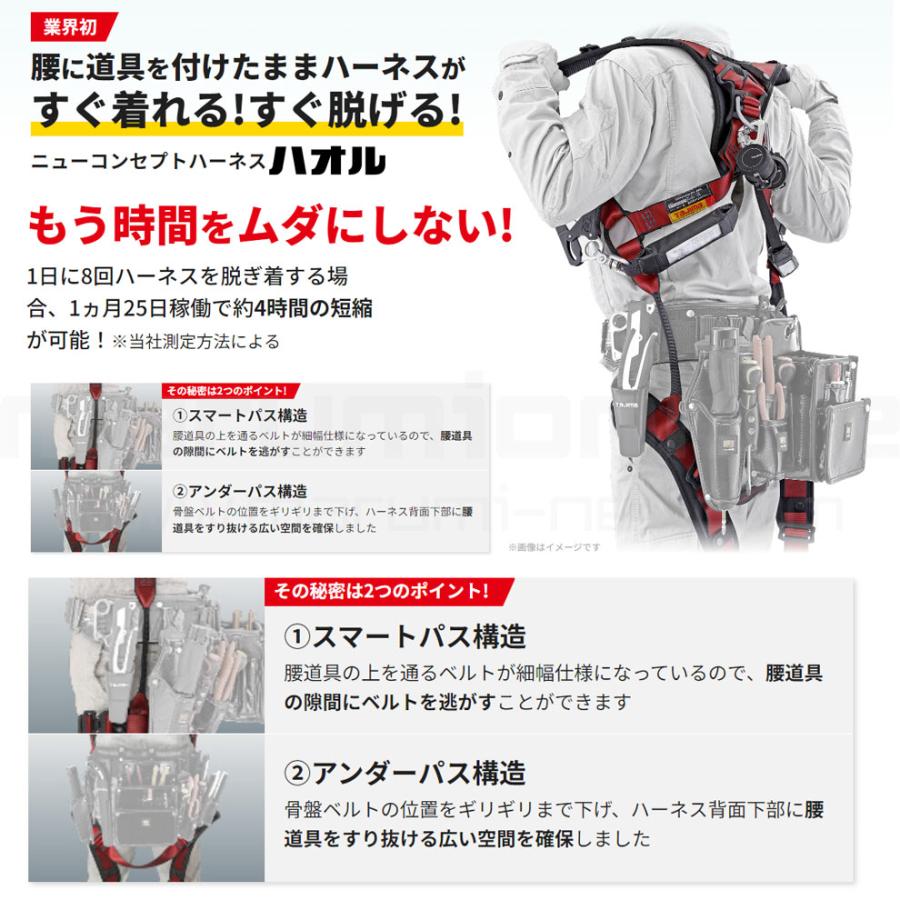 タジマハオルハーネスHA限定色ロイヤルブルーL8アルミ超小型リール2 