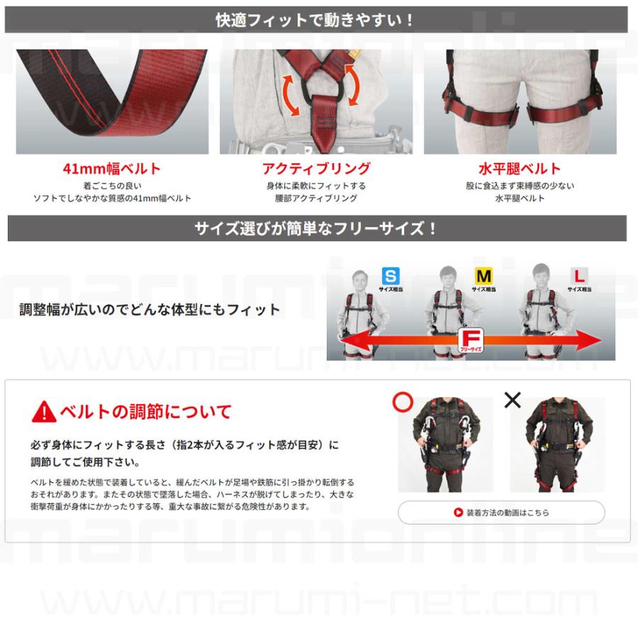 Tajima（タジマ） 限定色 フルハーネス ハオルハーネスHA ロイヤル 