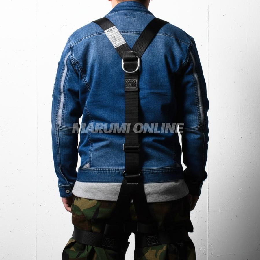 NRK フルハーネス AY-10-OT Y型ハーネス ワンタッチバックル 腿水平