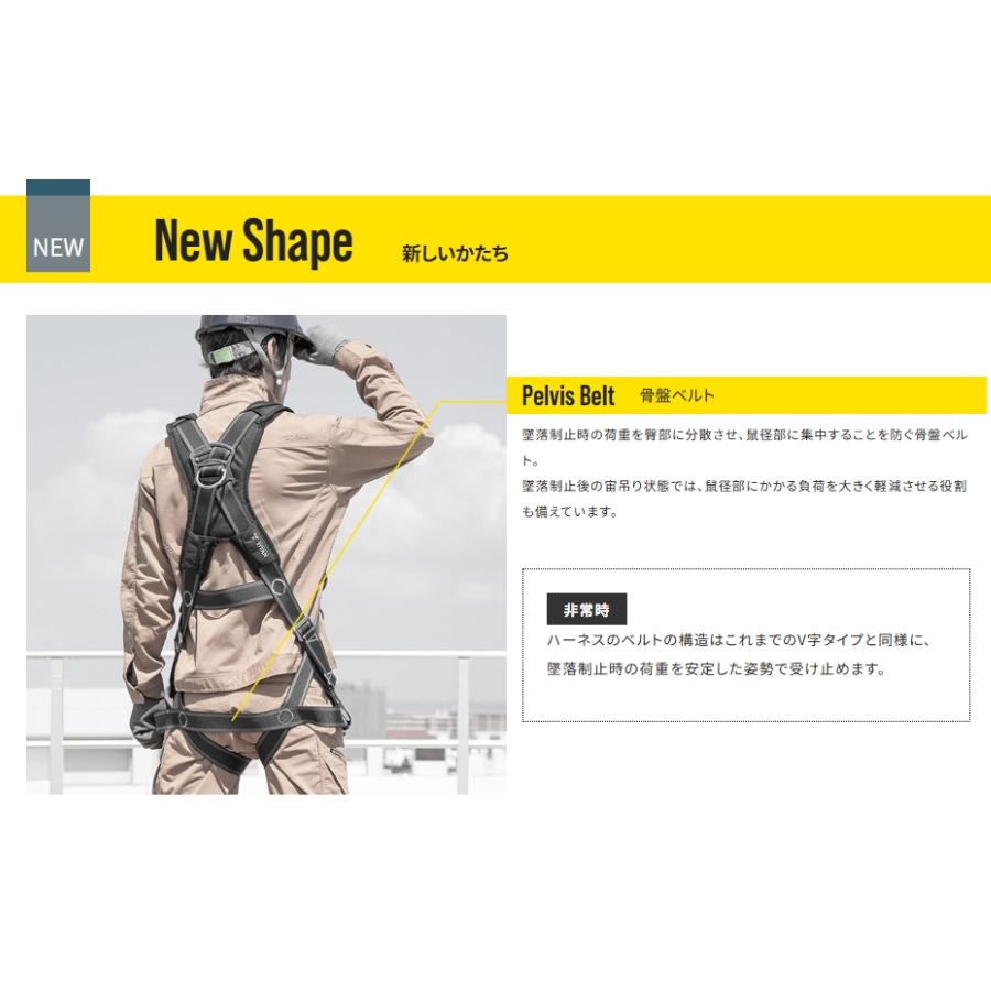 タイタンフルハーネス安全帯 タイタン（サンコー） フルハーネス型安全帯TBハーネス形状保持